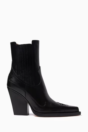 Dallas 100 Ankle Boots in Calf Leather