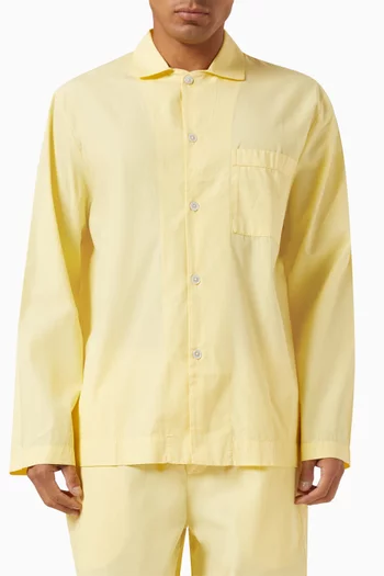 Pyjama Shirt in Organic-cotton