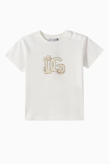 Star Logo-print T-shirt in Cotton