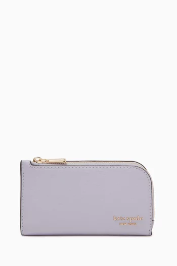 Small Devin Slim Bi-fold Wallet in Leather