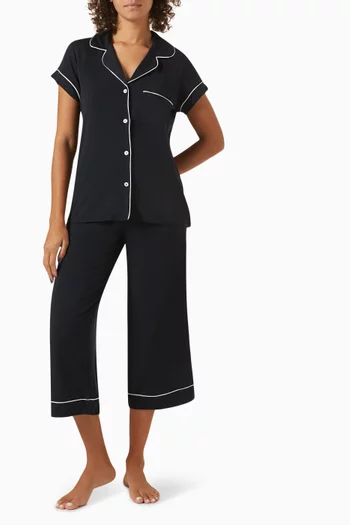 Gisele Shirt & Pants Pyjama Set in Modal-jersey