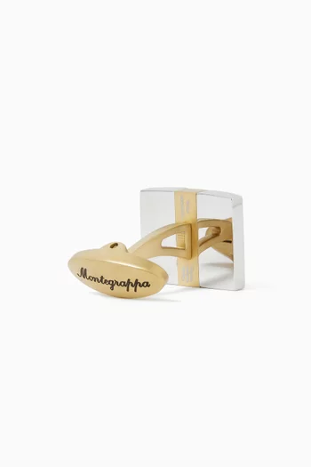 Rettangolo Cufflinks in Stainless Steel