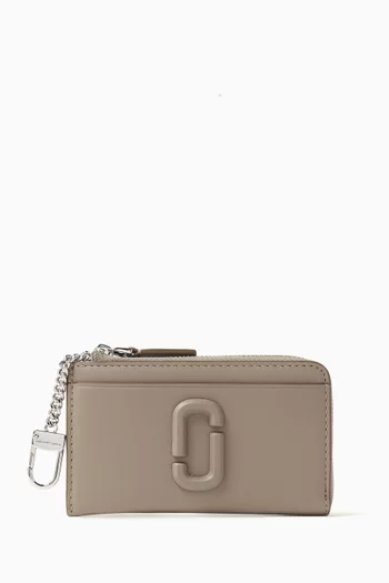 The Top Zip Multi Wallet in Leather