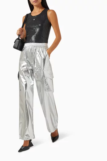 Sequin-embellished Tank Top