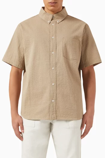 Life Button-down Shirt in Seersucker