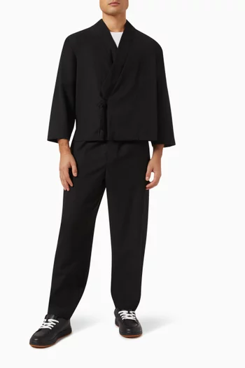 جاكيت كيمونو صوف