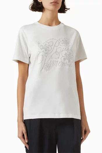 Constellation Glitter T-shirt in Cotton
