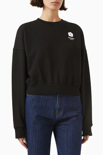 Boke 2.0 Cropped Sweatshirt in Cotton