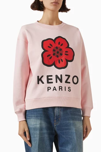 Boke Flower Sweatshirt in Cotton