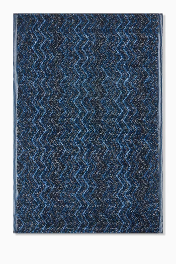 Azul Chevron Bath Mat in Cotton