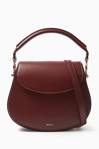 La Lune Crossbody Bag in Leather