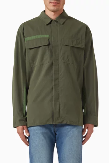 Matthew Utility Jacket in Cotton-blend