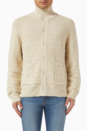 David Knit Jacket in Cotton