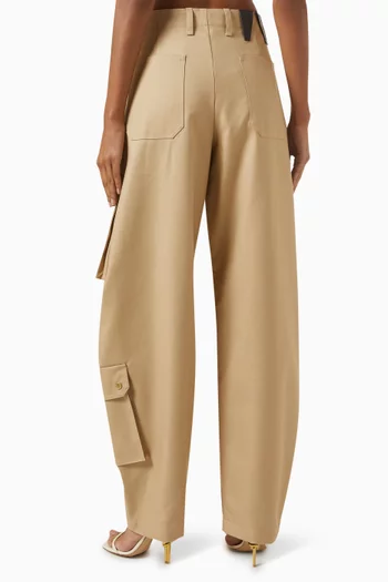 Rose Cargo Pants in Cotton