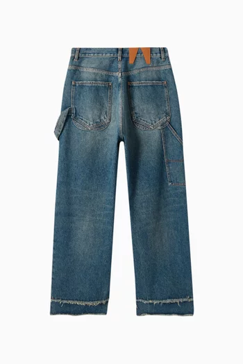 Lisa Loose-fit Carpenter Jeans in Denim