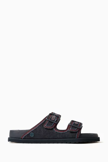 Arizona Sandals in Denim