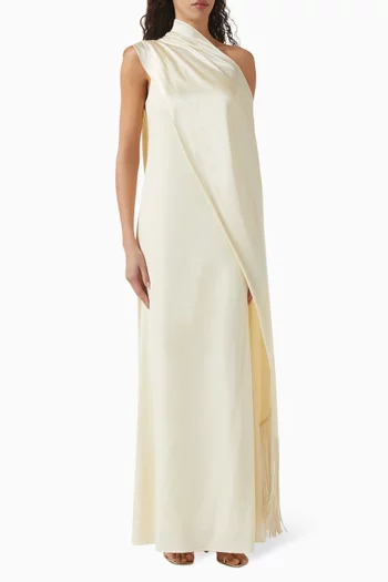 Berenson Maxi Dress in Satin