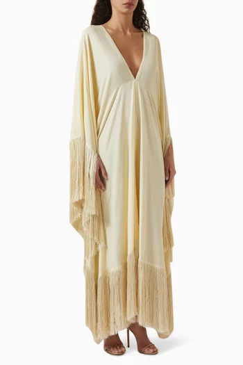 Paraggi Fringe Kaftan