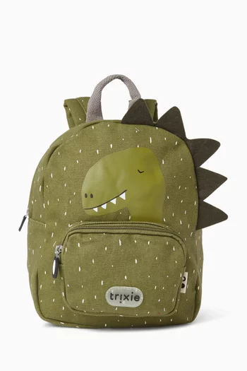 Small Mr. Dino Backpack in Cotton