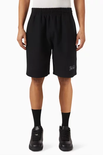 Logo Shorts in Cotton