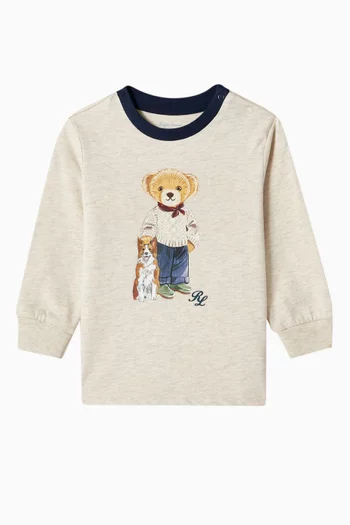 Bear T-shirt in Cotton