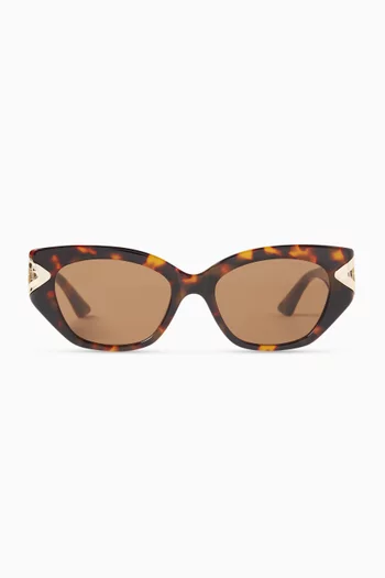 Lily Cat-eye Sunglasses in Acetate