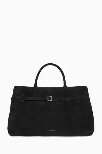 Le Cambon 40 Tote Bag in Suede