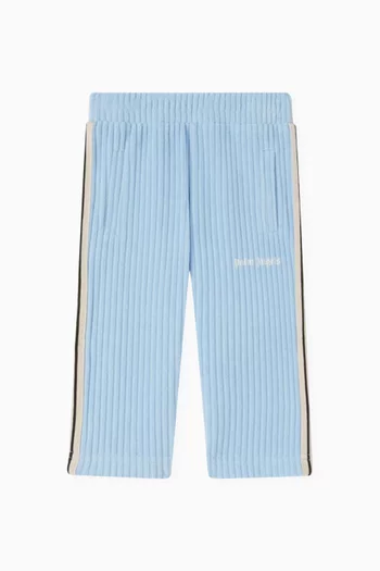 Logo print Track Pants in Corduroy