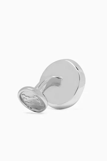 EKD Stamp Cufflinks in Sterling Silver