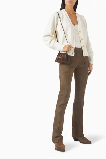 Bustier Knit Top in Cashmere-blend