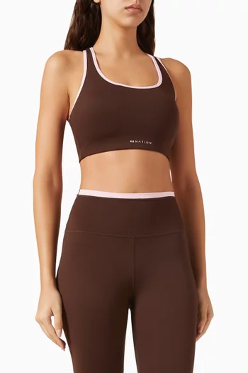 Stellar Sports Bra in Stretch-nylon