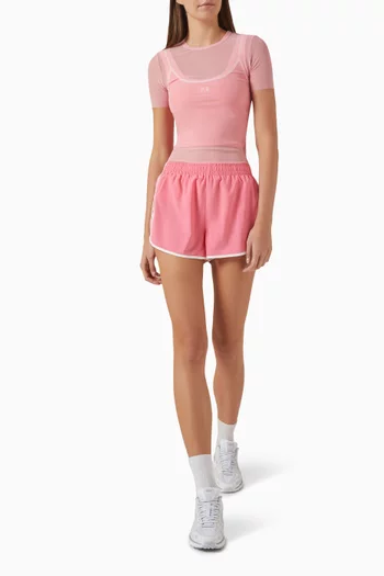 Forward Crop Tank Top in Stretch-nylon