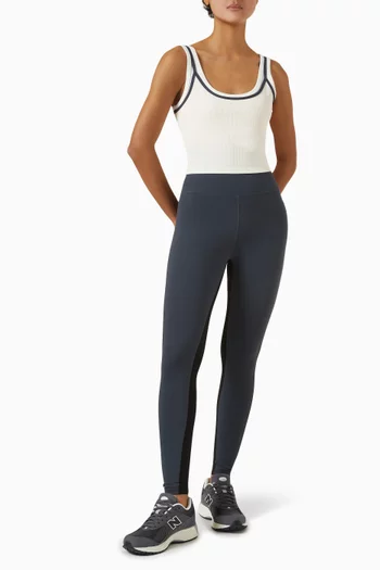 Forward Crop Tank Top in Stretch-nylon