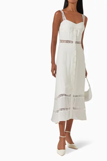 Wynton Midi Dress in Viscose