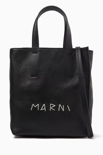 Marni leather tote hot sale