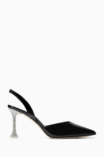 Eva Speccio Slingback Pumps in Leather