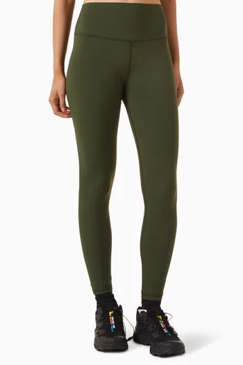 Active Tights in Recycled-nylon