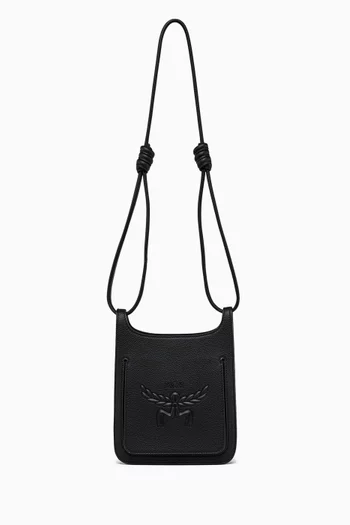 Mini Himmel Hobo Bag in Leather