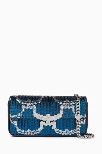 Mini Himmel Sequin Shoulder Bag