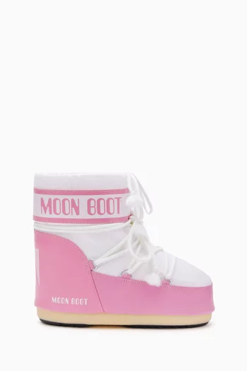 Icon Low Boots in Nylon