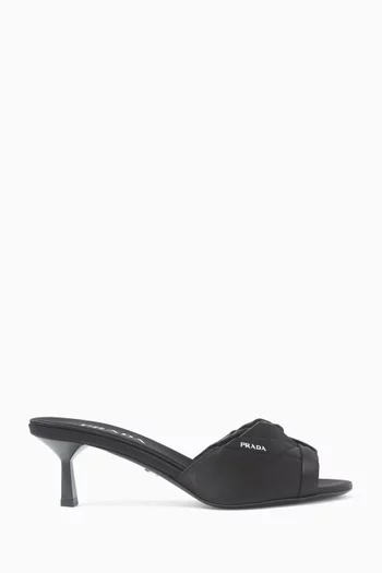 Ciabatte 55 Mule Sandals in Satin