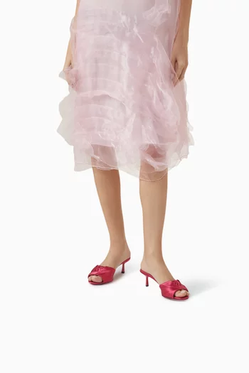 Ciabatte 55 Mule Sandals in Satin