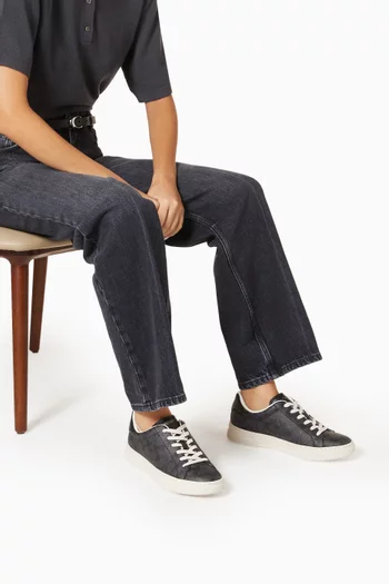 High Line Sneakers in Signature Canvas