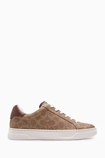 High Line Sneakers in Signature Canvas