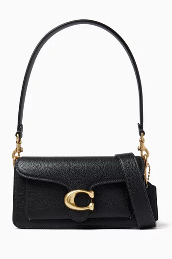 حقيبة كتف تابي 20 جلد بملمس حُبيبي