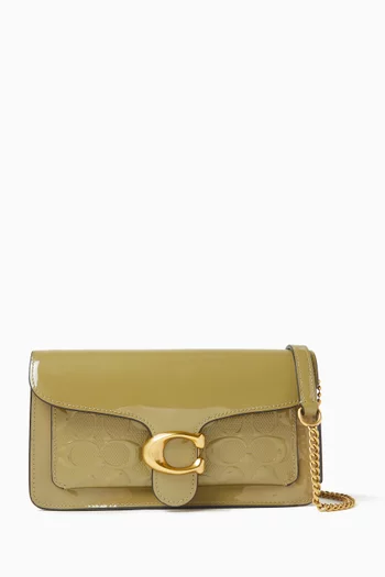 Tabby Clutch Bag in Signature Patent Leather
