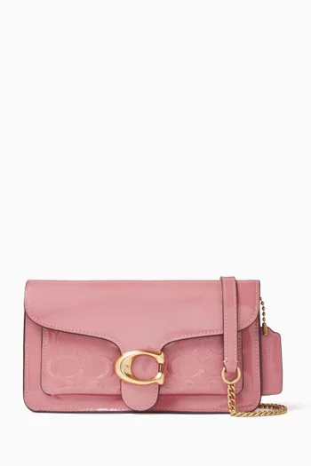 Tabby Clutch Bag in Signature Patent Leather