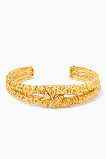 Ocaso Bracelet in 18kt Gold-plated Metal