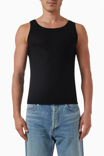 Cassandre Tank Top in Wool