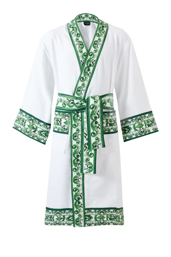 Unisex Bathrobe in Cotton Terry